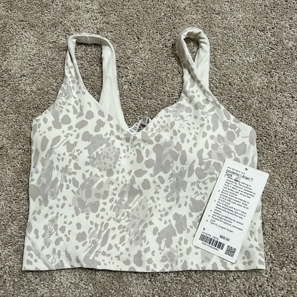 new with tags lululemon align tank